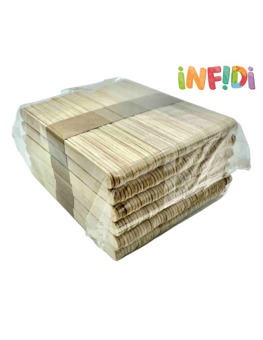 PALOS DE POLO DE MADERA NATURAL 300 Uds.
