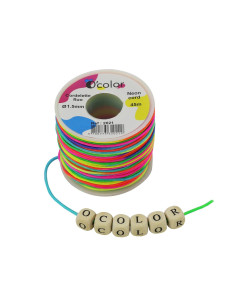 CORDÓN MULTICOLOR FLUOR 45 m. 2