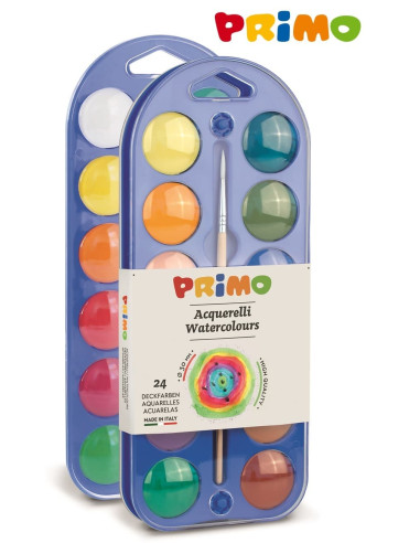ACUARELAS PRIMO 24 COLORES