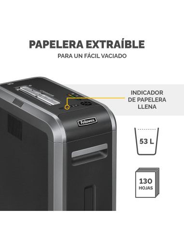 DESTRUCTORA FELLOWES 125i