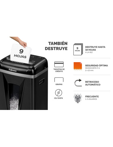 DESTRUCTORA FELLOWES 450M