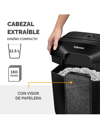 DESTRUCTORA FELLOWES LX25M