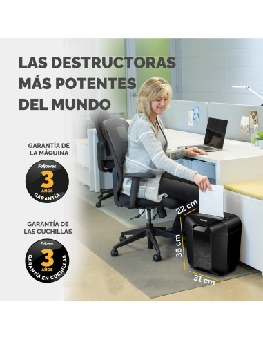 DESTRUCTORA FELLOWES LX25M