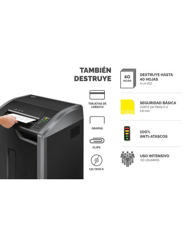 DESTRUCTORA FELLOWES 425Ci