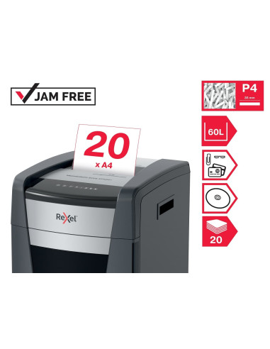 DESTRUCTORA REXEL MOMENTUM XP420+