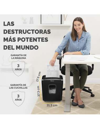 DESTRUCTORA FELLOWES 6M