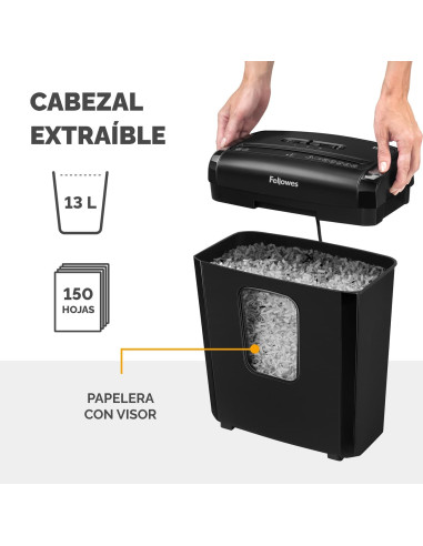 DESTRUCTORA FELLOWES 6M