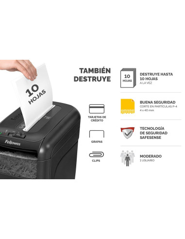 DESTRUCTORA FELLOWES 60Cs