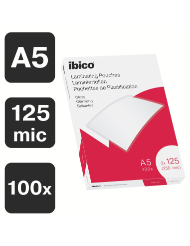 FUNDAS PLASTIFICAR IBICO A5 125...