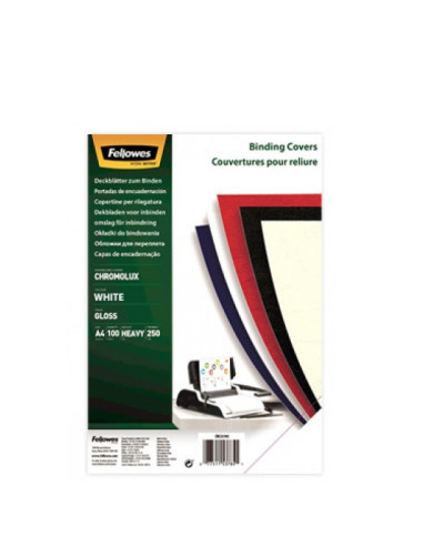 PORTADA CHROMOLUX BLANCA 250 g. A4...