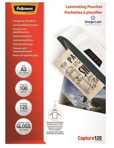 FUNDAS PLASTIFICAR 125 MICRAS A3...