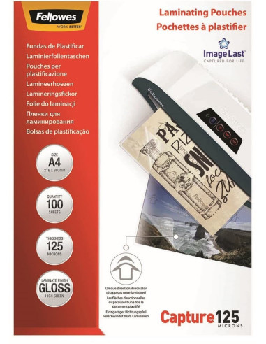 FUNDAS PLASTIFICAR 125 MICRAS A4...