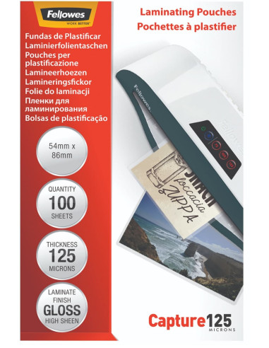 FUNDAS PLASTIFICAR 125 MICRAS 54 x 86...