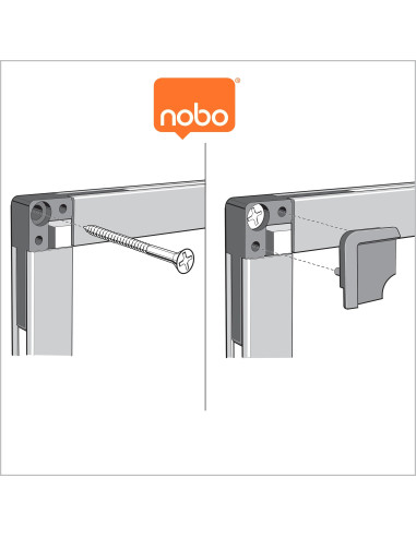 TABLERO CORCHO NOBO 2400 x 1200 mm.