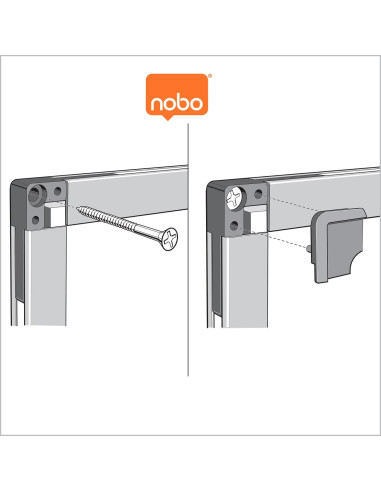 TABLERO CORCHO NOBO 1800 x 1200 mm.