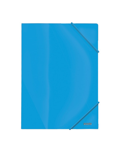 CARPETA GOMAS PP A4 AZUL