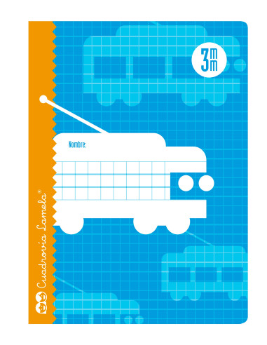 LIBRETA LAMELA 4º 30 h. 3 mm. 15 uds