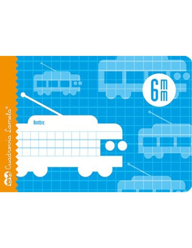 LIBRETA LAMELA 4º 16 h. 6 mm. 25 uds