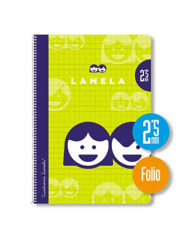 CUADERNO LAMELA Fº ESPIRAL CUBIERTA...