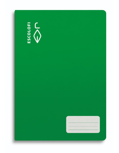 LIBRETA ESCOLOFI 4º 32 H 6x6 VERDE 10 Ud