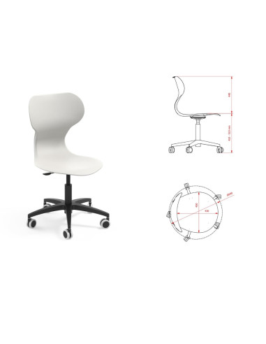 SILLA MIA BIG LIFT BLANCO MARFIL