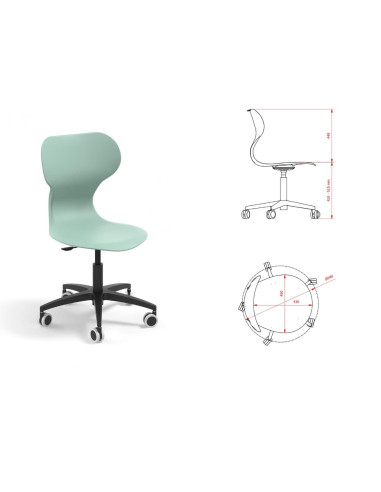 SILLA MIA BIG LIFT VERDE MINT