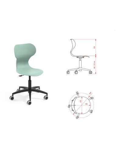 SILLA MIA LIFT VERDE MINT