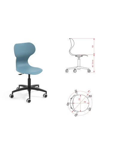 SILLA MIA LIFT AZUL NAVY