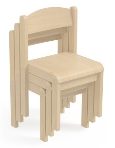 SILLA ZOE MADERA TALLA 3 2