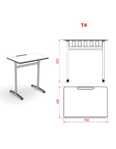 PUPITRE ESCOLAR NAXEL TALLA 4 2