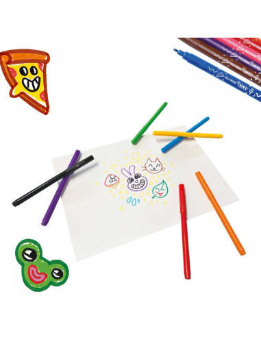 ROTULADOR JOVI 12 colores SURTIDOS