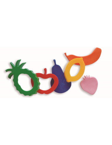 MOLDES JOVI FRUTAS 6 uds