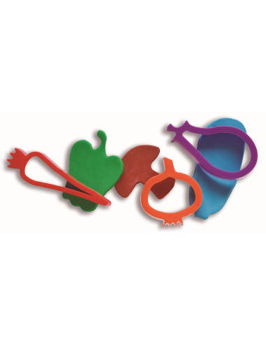 MOLDES JOVI VERDURAS 6 uds