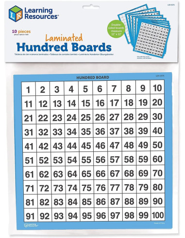 TABLERO 100 CASILLAS LEARNING...