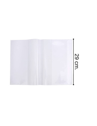 FORRO LIBRO AJUSTABLE 29 cm. 100 ud.