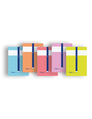 LIBRETA ERIGGAN A4 50 h. 4 mm. 5 ud.