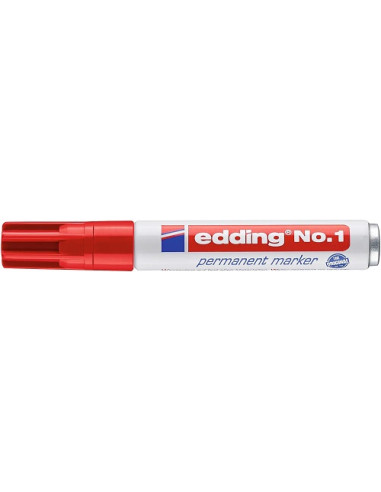 ROTULADOR EDDING nº 1 ROJO Unidad