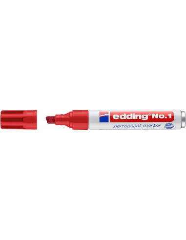 ROTULADOR EDDING nº 1 ROJO Unidad