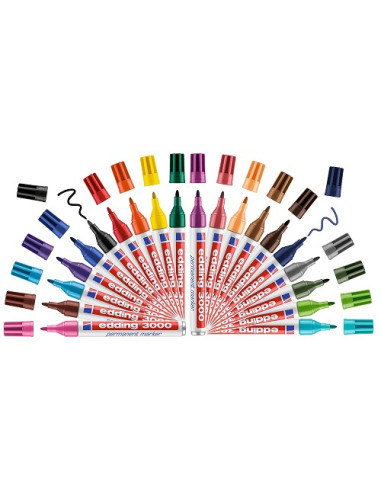 ROTULADOR EDDING 3000 MAGENTA Unidad