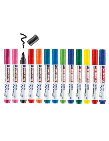 ROTULADOR TEXTIL EDDING 4500 AZUL Unidad