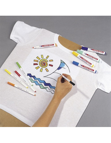 ROTULADOR TEXTIL EDDING 4500 AZUL Unidad