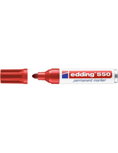 ROTULADOR EDDING 550 ROJO...