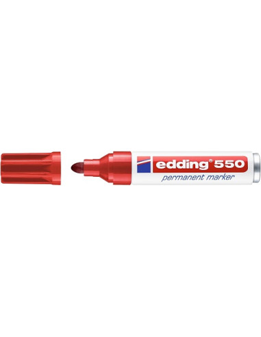 ROTULADOR EDDING 550 ROJO Unidad