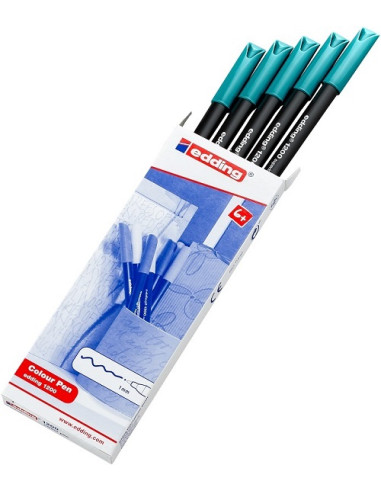 ROTULADOR EDDING 1200 TURQUESA Caja 5...
