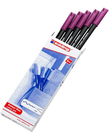 ROTULADOR EDDING 1200 MAGENTA Caja 5...