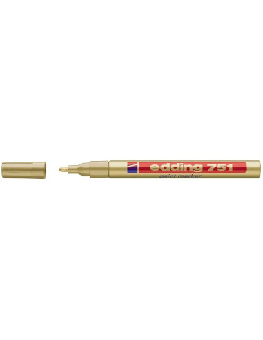 ROTULADOR EDDING 751 ORO Unidad