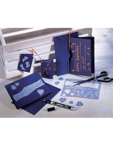 ROTULADOR EDDING 751 PLATA Unidad