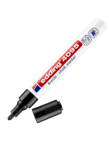 ROTULADOR TIZA EDDING 4095 NEGRO Unidad