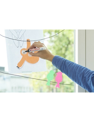 ROTULADOR TIZA EDDING 4095 ROJO Unidad