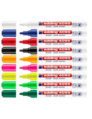 ROTULADOR TIZA EDDING 4095 AZUL Unidad